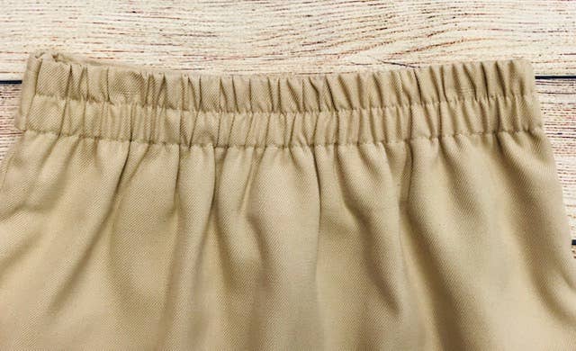 Unik - Girl Pleated Uniform Skirt Scooter Khaki 4/5-16