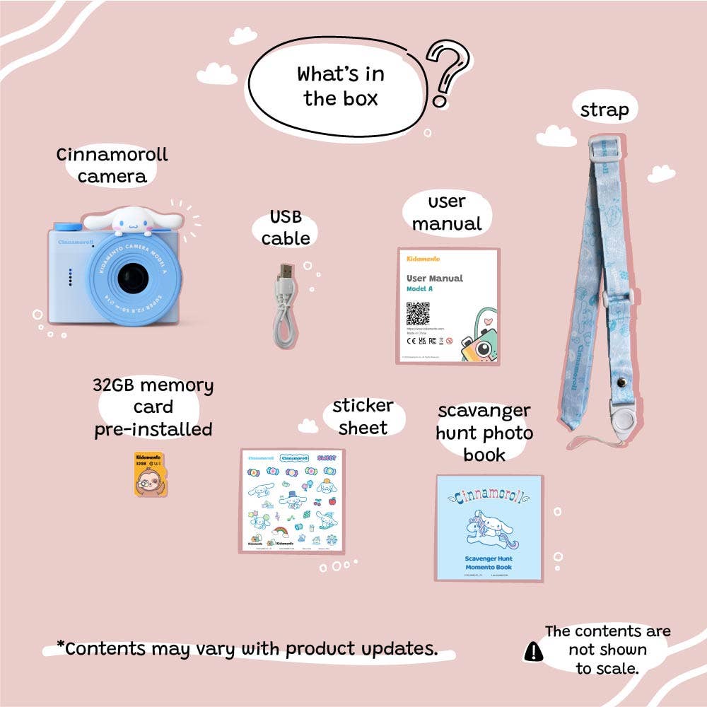 Sanrio Cinnamoroll Mini Camera