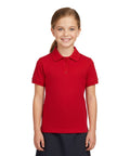 Unik - Girl's Uniform Polo Shirt Short Sleeve Size 5-18 Red