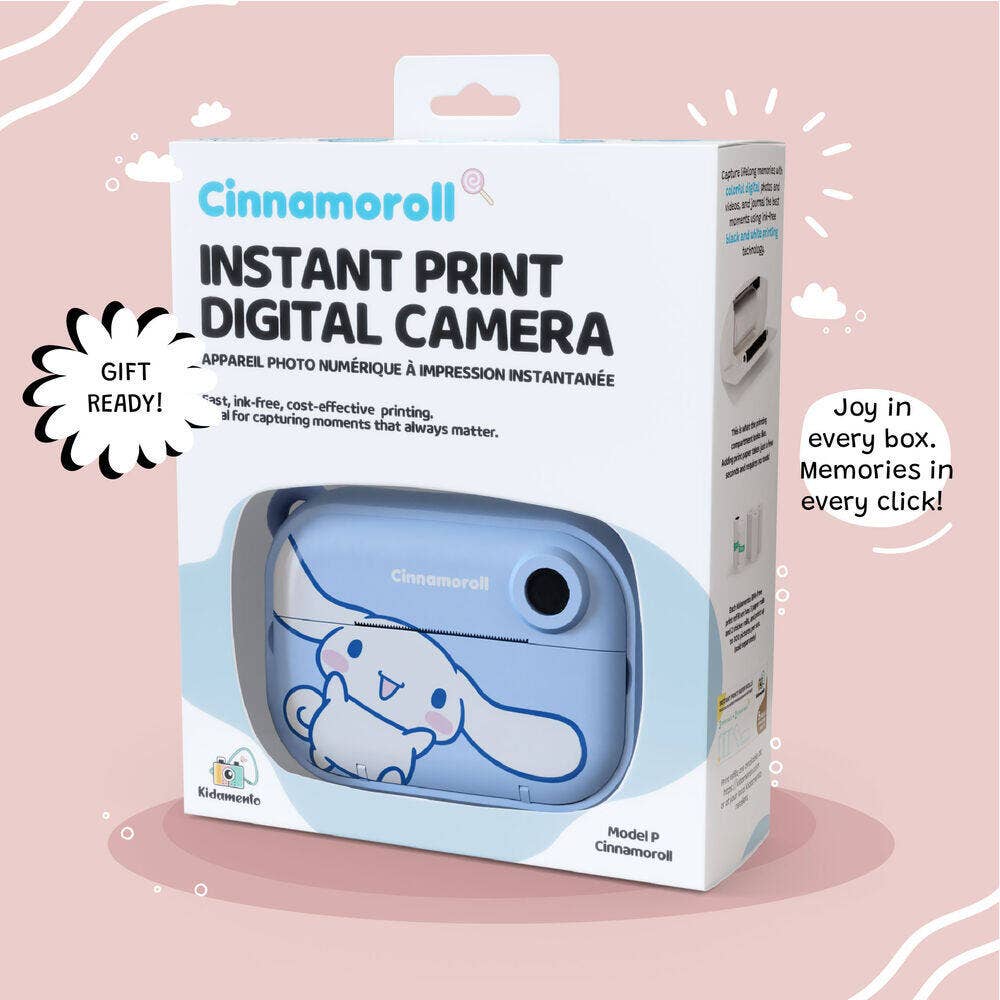 Sanrio Cinnamoroll Print Camera