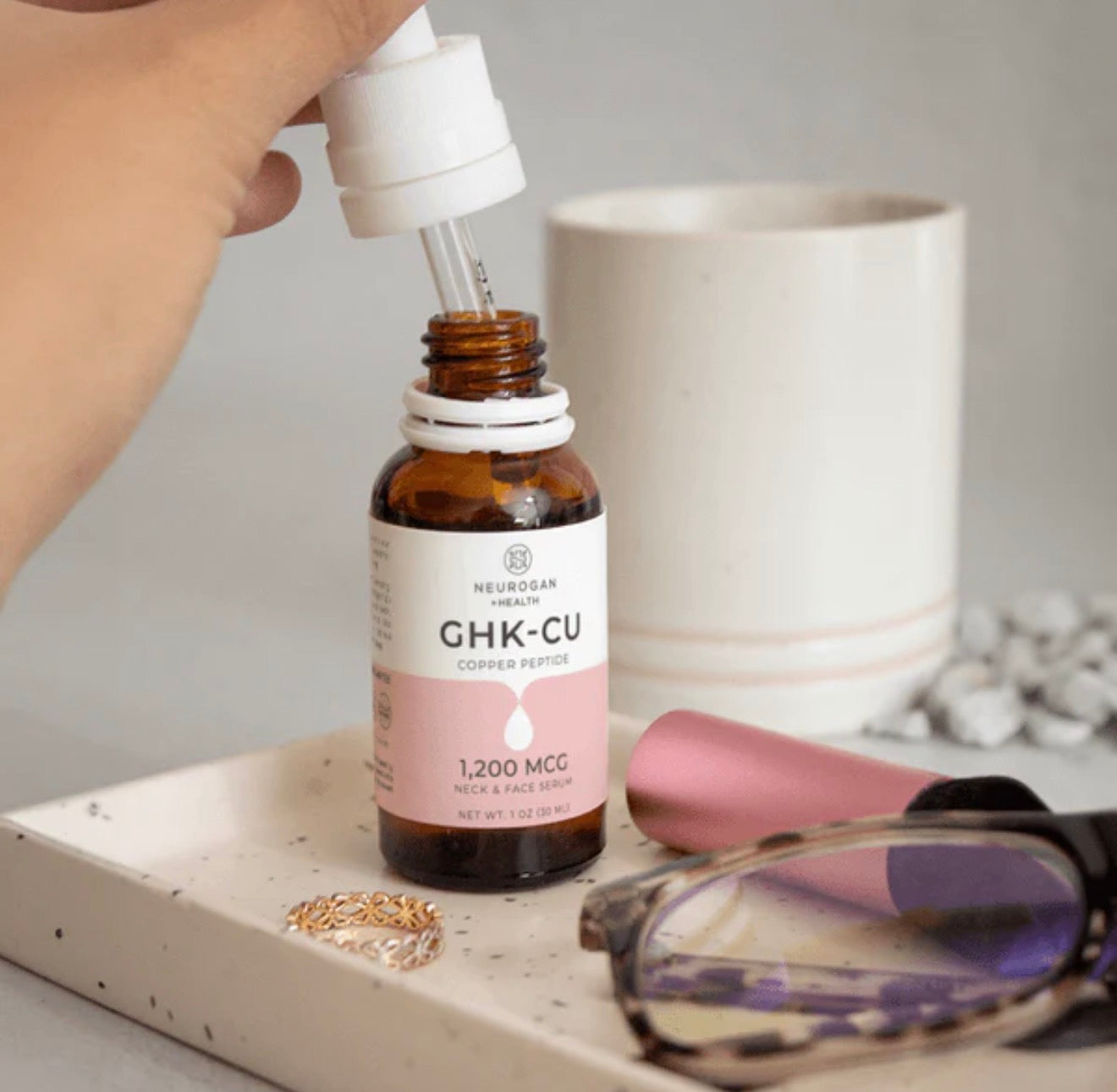 GHK-Cu Copper Peptide Neck & Face Serum