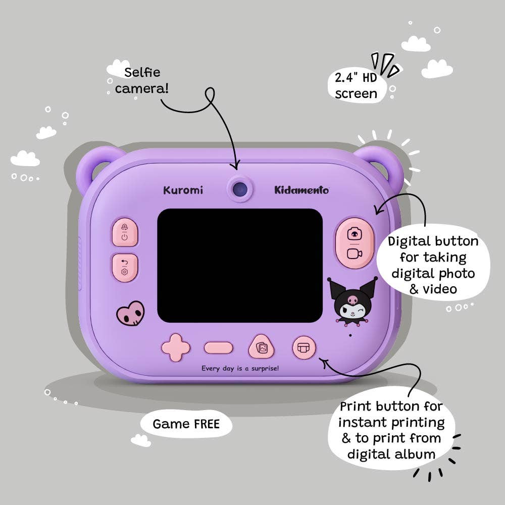 Sanrio Kuromi Print Camera