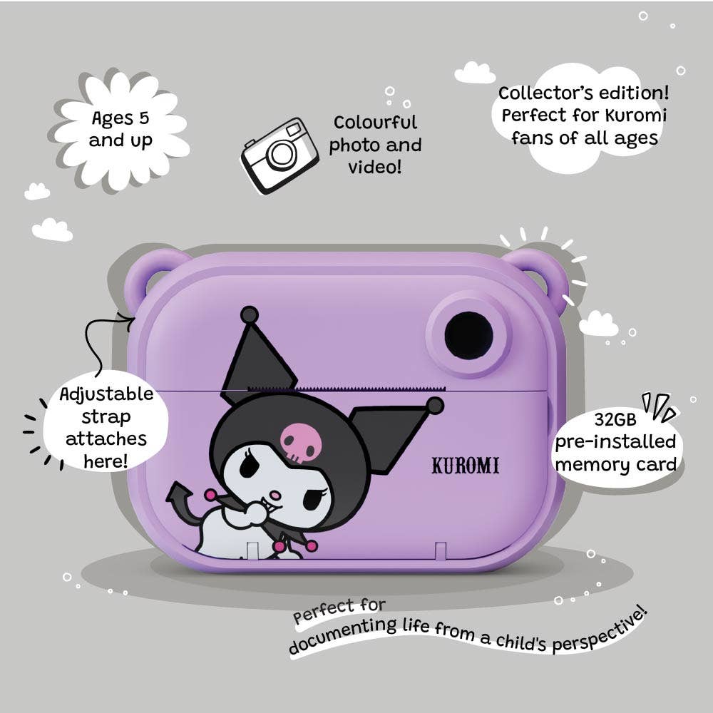 Sanrio Kuromi Print Camera