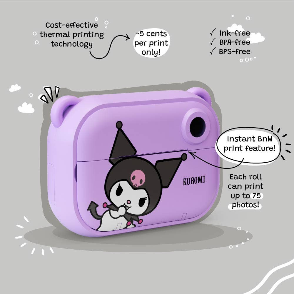 Sanrio Kuromi Print Camera